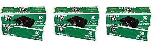 Dogipot Trash Liner Bags (3 X Pack of 50)