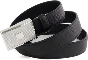DU21R4A09CR00142 Men's Belt, Reversible Black, Embossed Black, Matte Black, Black, 107cm