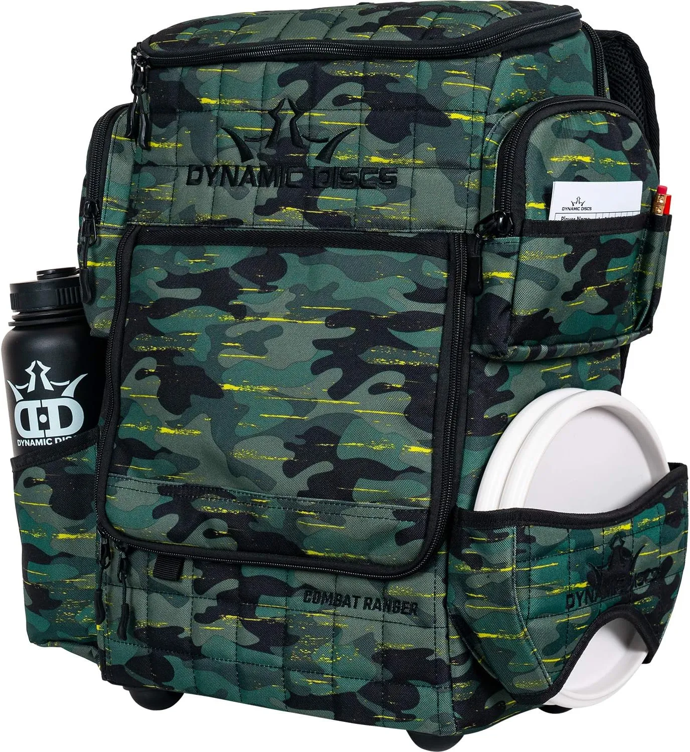 Dynamic Discs Combat Ranger Disc Golf Backpack | Large Bag w/Putter Pouch | 20  Discs Capacity | Disc Golf Accessories