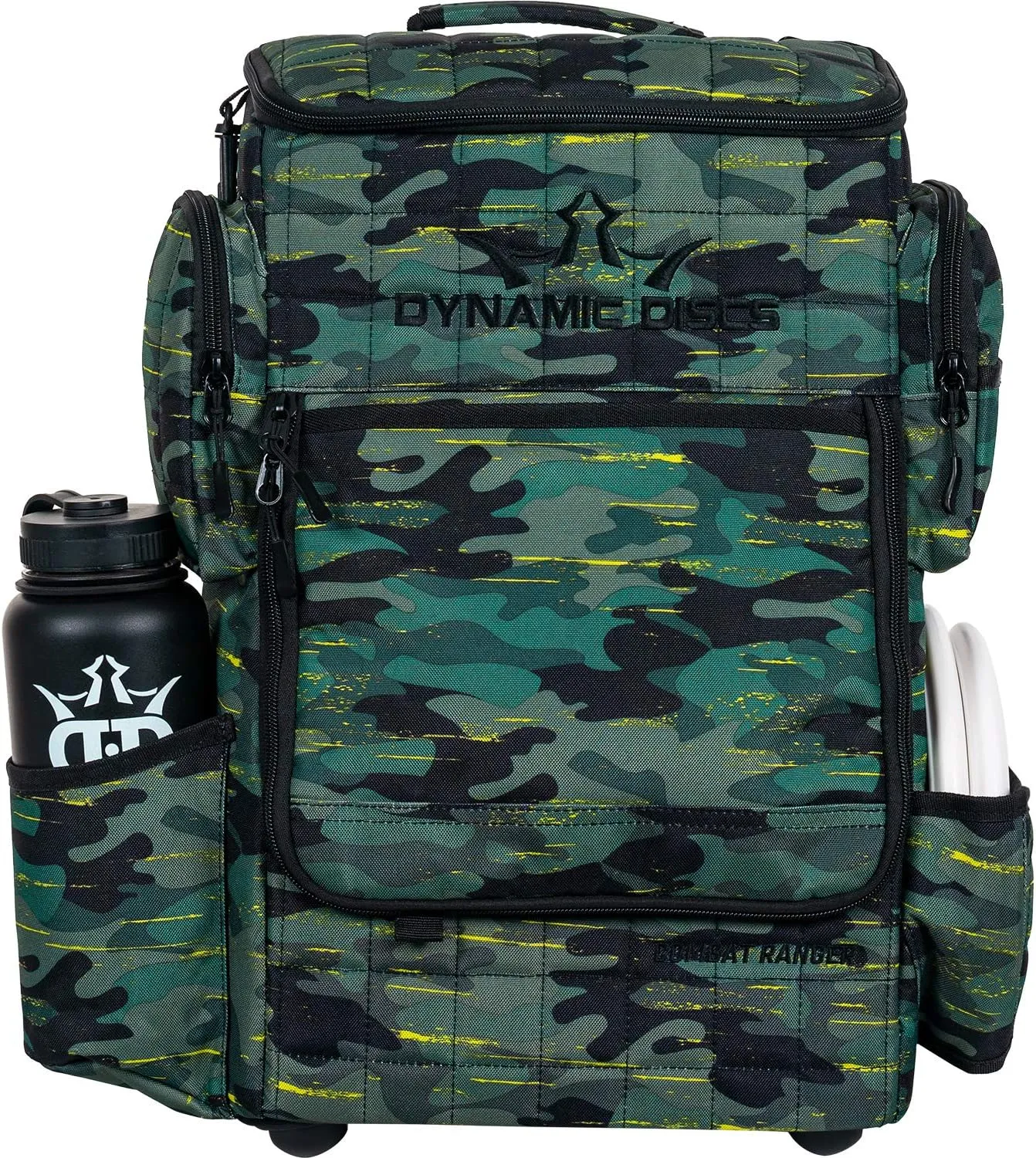 Dynamic Discs Combat Ranger Disc Golf Backpack | Large Bag w/Putter Pouch | 20  Discs Capacity | Disc Golf Accessories
