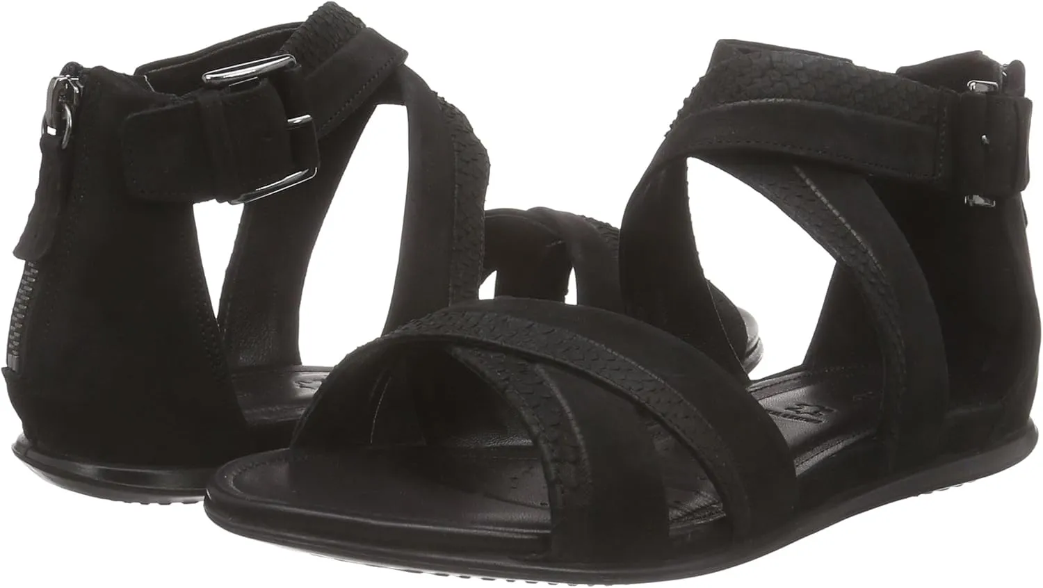 Ecco Footwear Womens Women's Touch Ankle Strap Sandal Gladiator Sandal