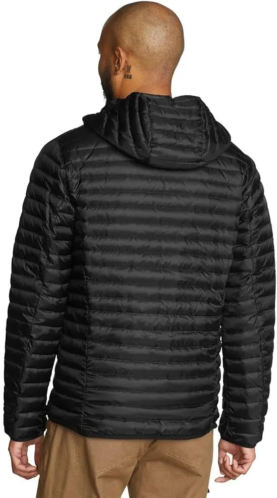 Eddie Bauer Men's Microlight Down Hooded Jacket