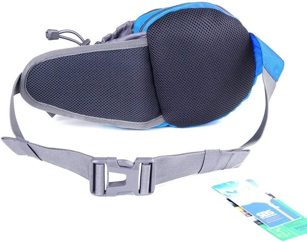 EGOGO Travel Sport Waist Pack Fanny Pack Bum Bag Hiking Bag with Water Bottle Holder S2209