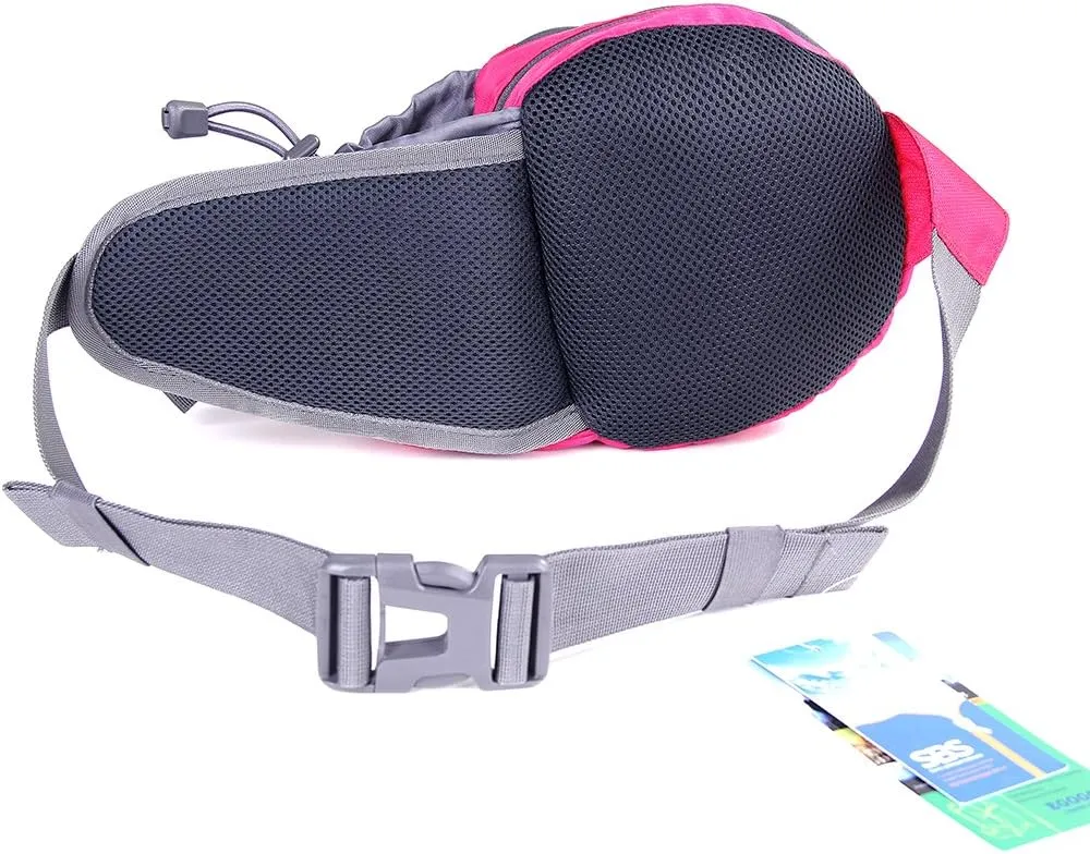 EGOGO Travel Sport Waist Pack Fanny Pack Bum Bag Hiking Bag with Water Bottle Holder S2209