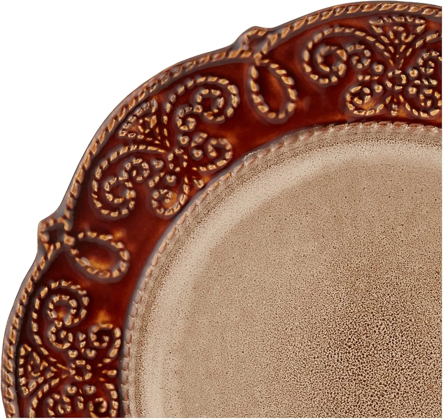 Elama’s Salia 16 Piece Stoneware Dinnerware Set