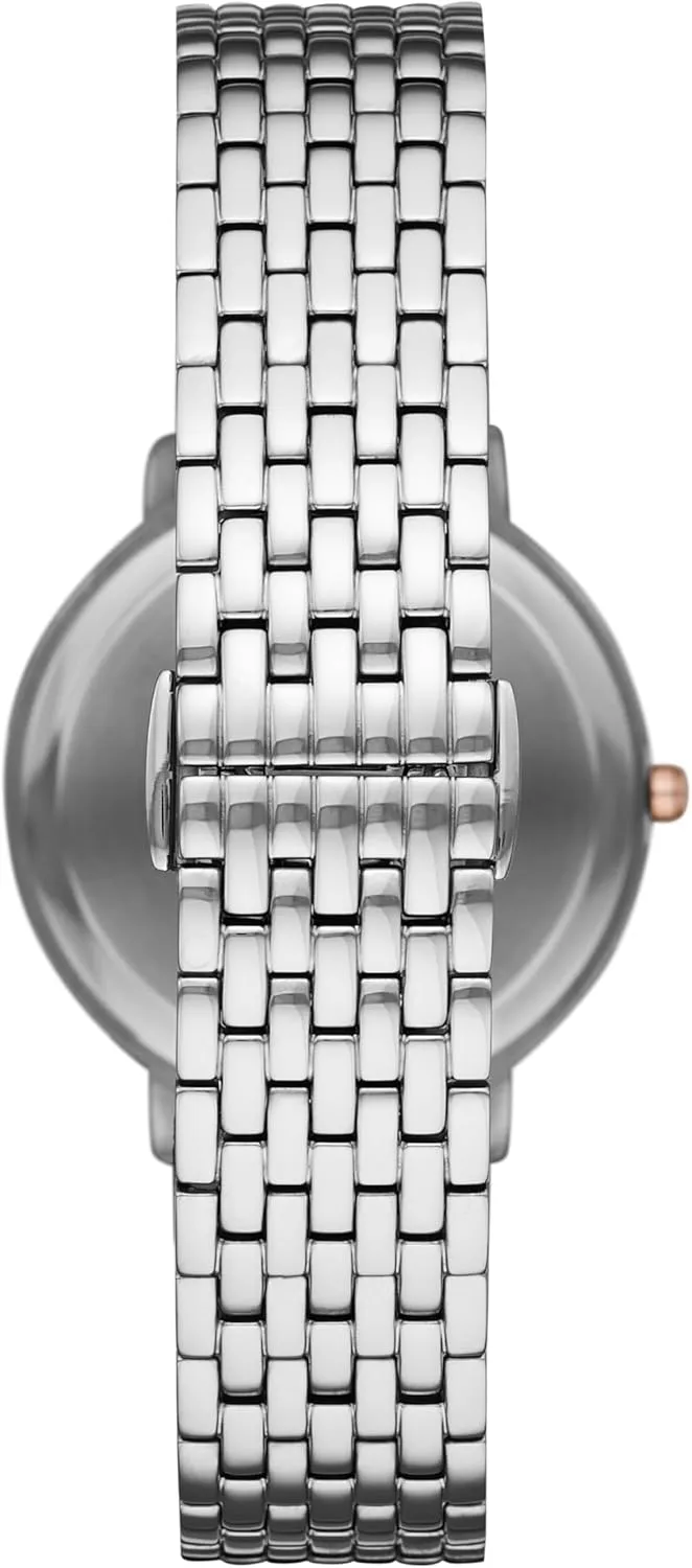 Emporio Armani Women's Two-Hand Leather Watch
