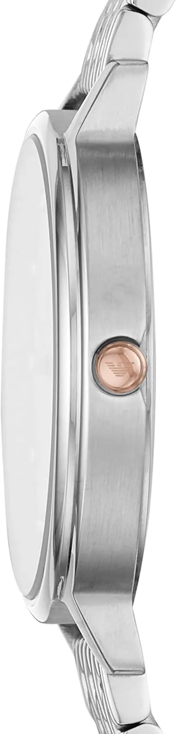 Emporio Armani Women's Two-Hand Leather Watch