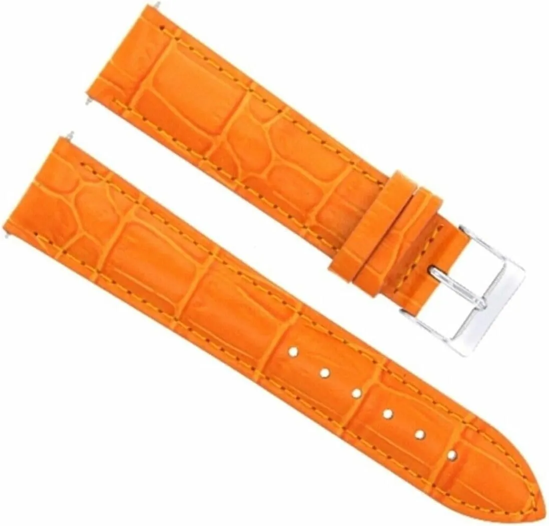 Ewatchparts 18mm Leather Watch Band Strap Compatible With Men's Vacheron Constantin Watch