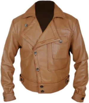 F&H Men's Leonardo Dicaprio Aviator Flight Jacket