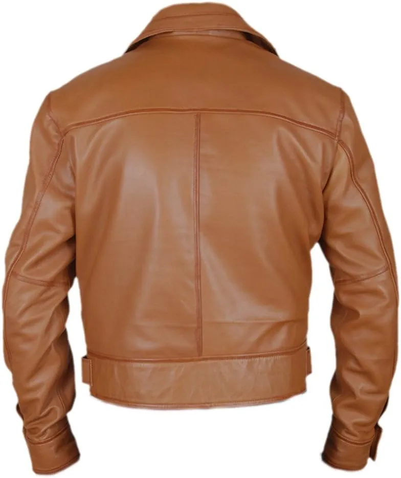 F&H Men's Leonardo Dicaprio Aviator Flight Jacket