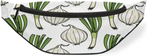 Fanny Pack for Women Men Waist Pack Vegetable Onion Crossbody Bag with Adjustable Straps for Hiking Running Walking Travel Cycling