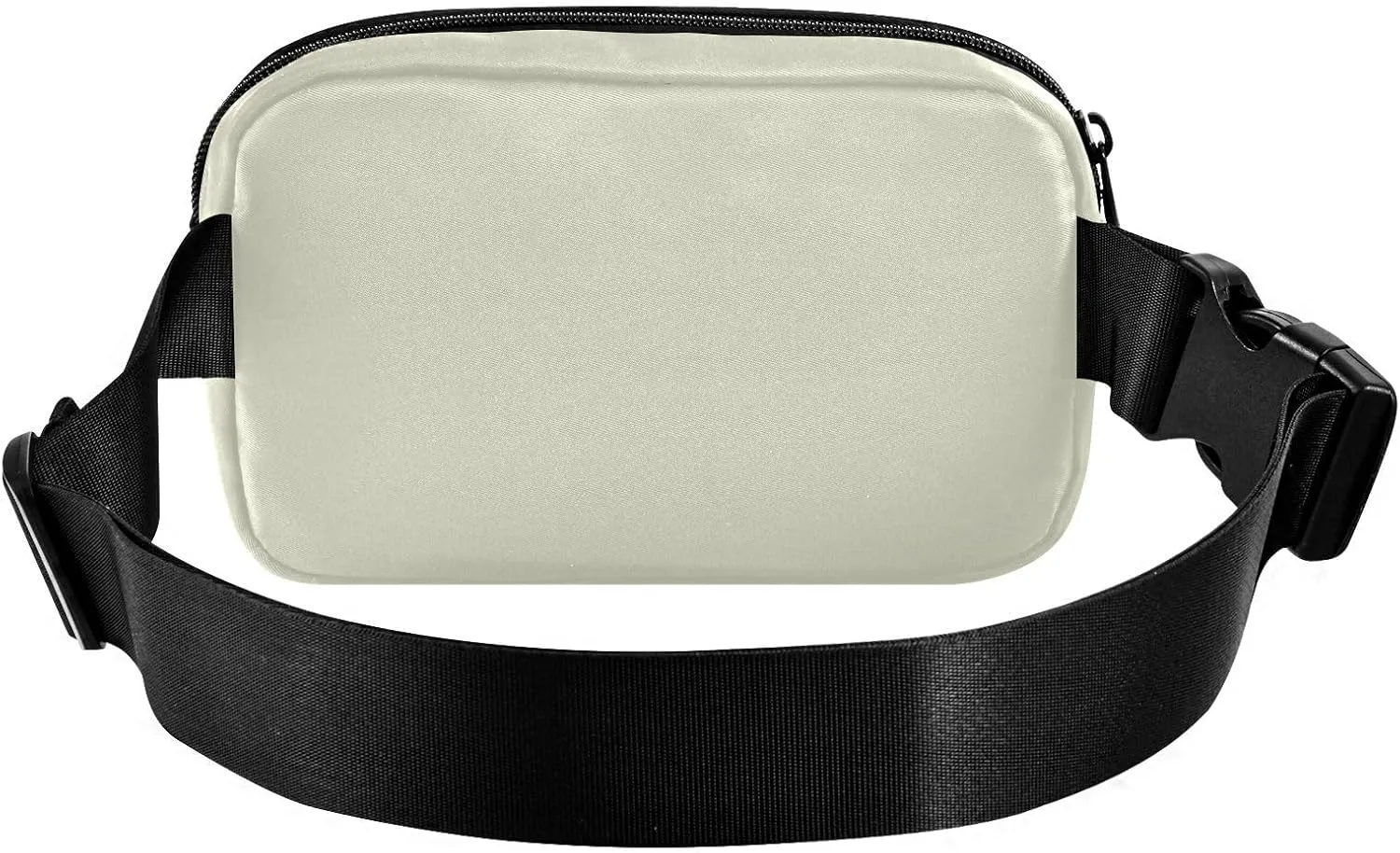 Fanny Pack for Women Men with Zipper Beige Fashion Waist Pack, Small Cross Body bags for Running,Hiking,Cycling,Travel 20806
