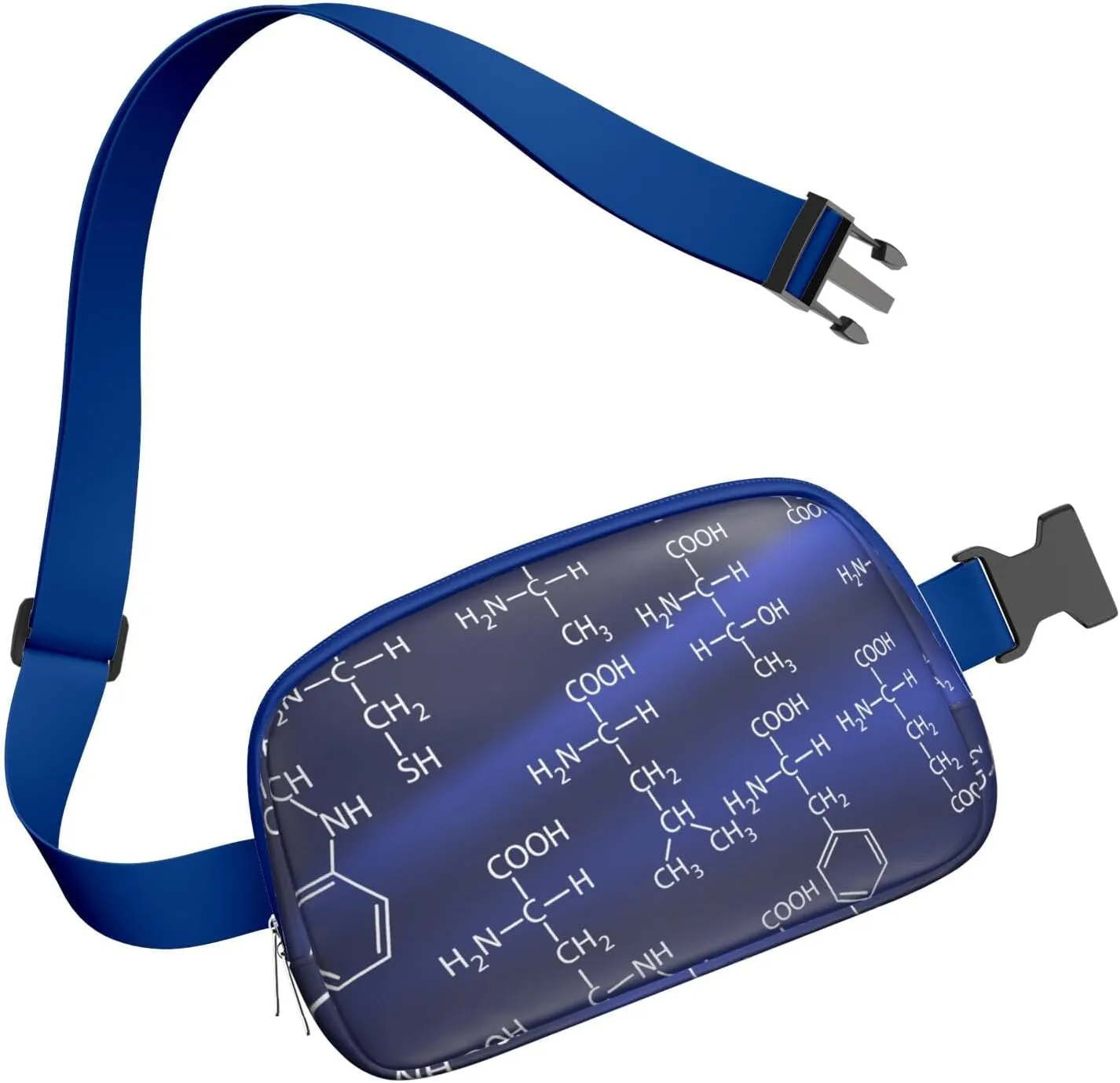 Fanny Pack for Women,Mini Waterproof Science theme Belt Bag,Fashionable Crossbody,Cute Everywhere Belt Bags Fanny Pack for Hiking,Travel.