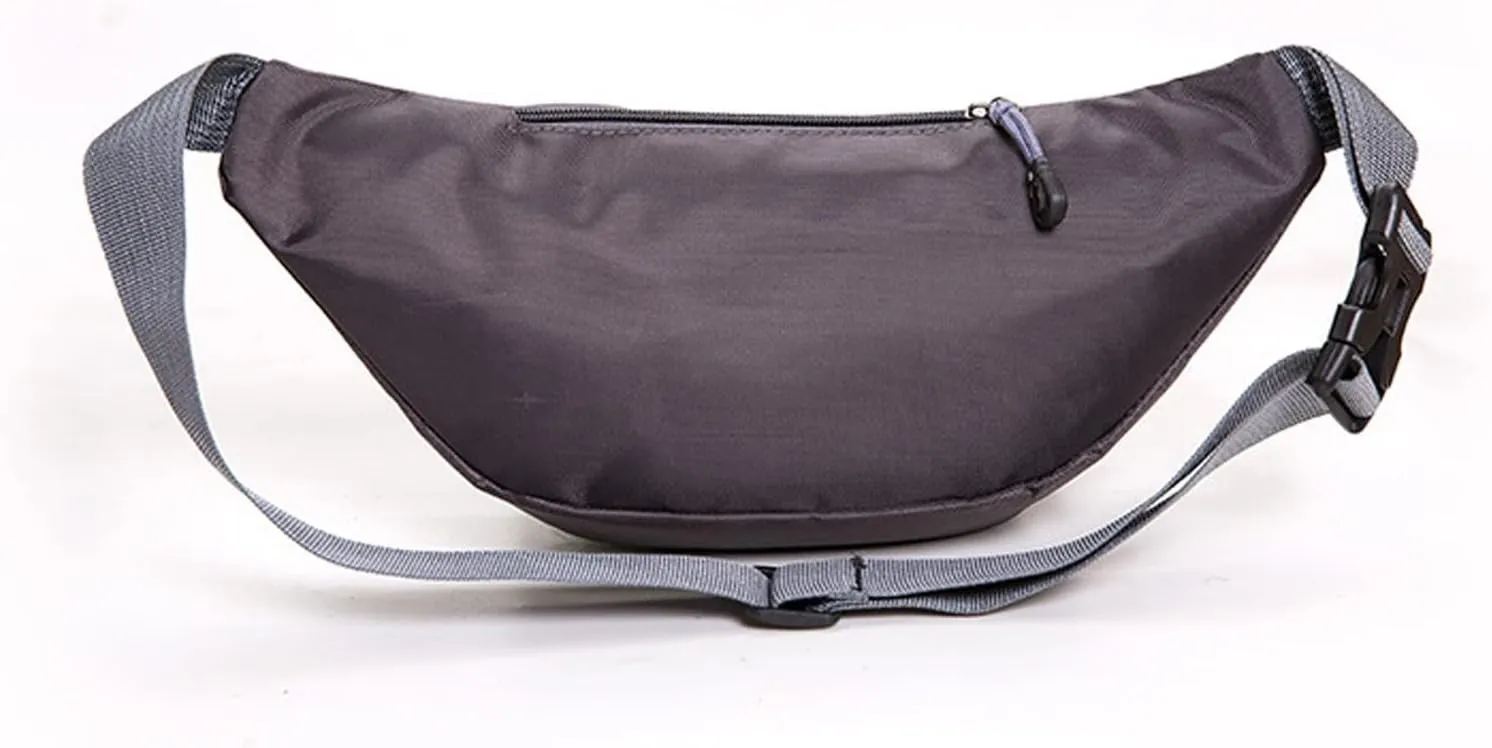 Fanny Pack Men's Nylon Portable Waist Bags Women's Outdoor Sports Waist Bags Waterproof Waist Bag (Blue)