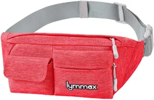 Fanny Pack Waist Bag 4 Pockets Running Belt Adjustable Water Resistant Waist Pack for Men Women Workout Travel Large Capacity