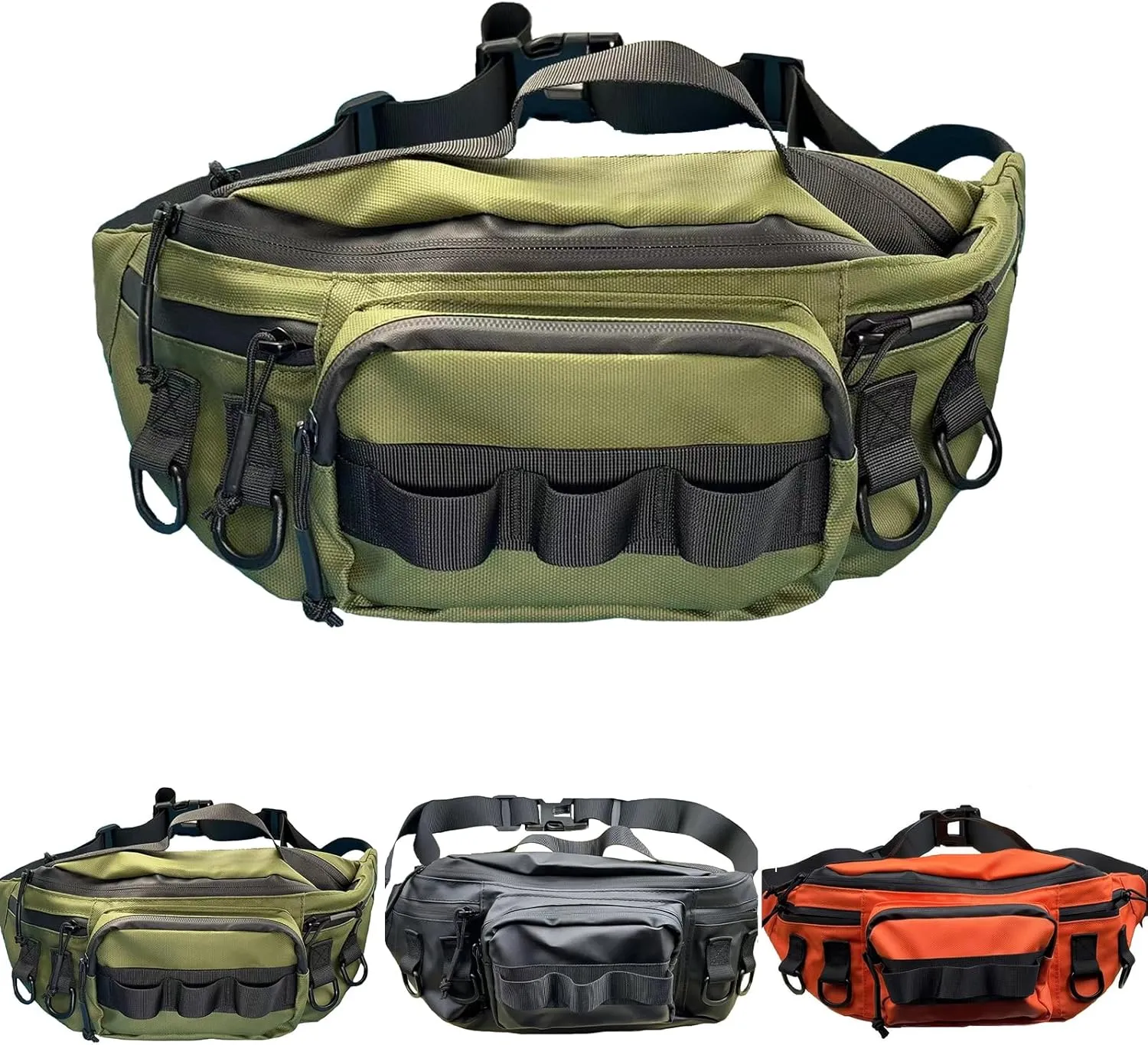 Fishing Fanny Pack for Men -Fishing Fanny Pack-Lightweight and Fishing Sling Pack
