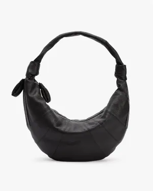 Fortune Croissant Bag - Grained Leather