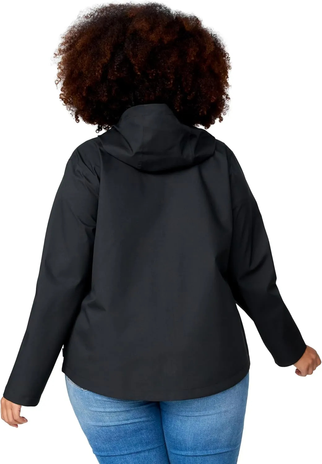 Free Country Women's Plus Size X2O Packable Rain Jacket