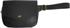 Freshly Picked Classic Park Pack Belt Bag, Black Fanny Pack for Women, Wear as a Waist Bag or Crossbody (Ebony)