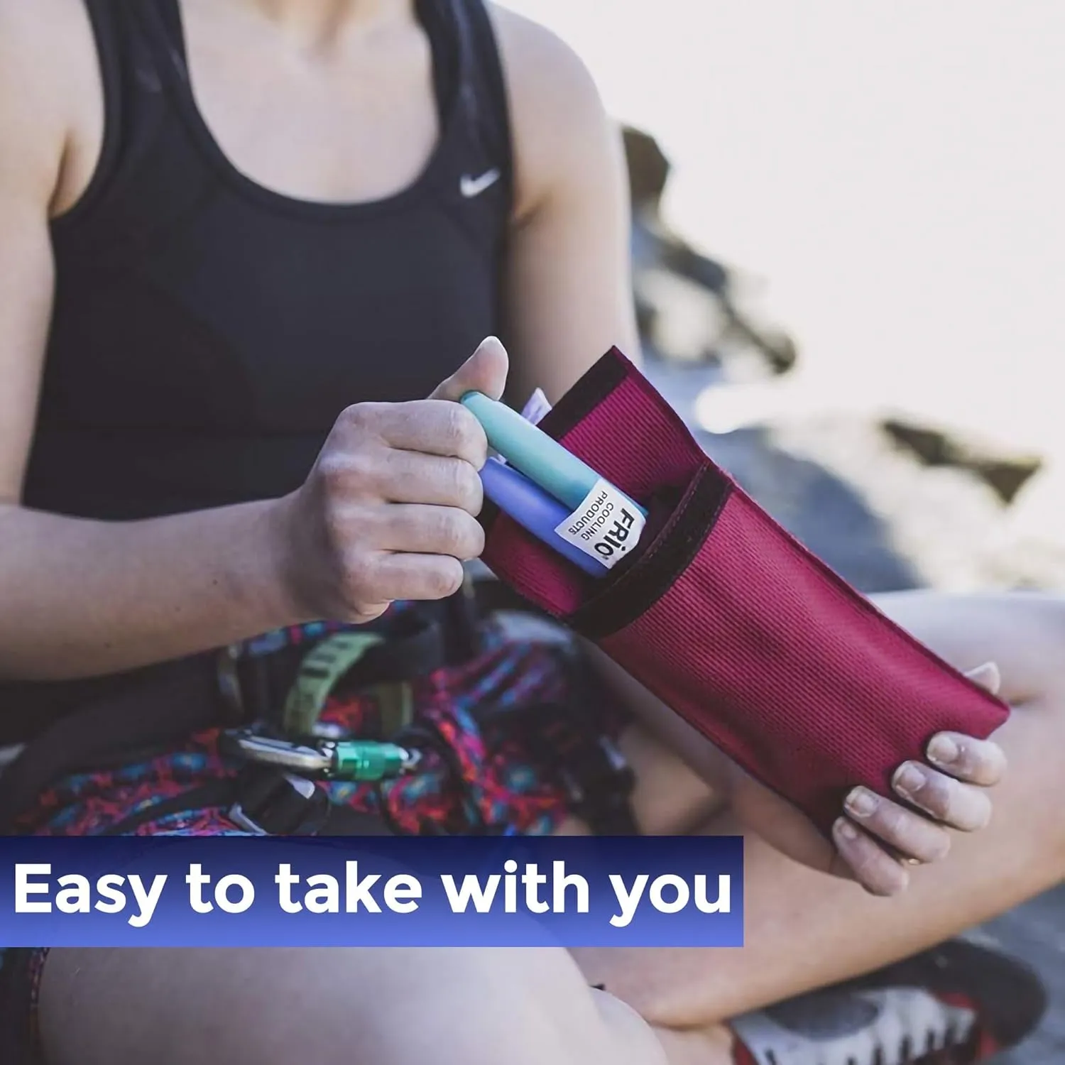 FRIO DUO Insulin Cooler Wallet - Keep Medication Cool for 45  Hours Insulin Bag - Perfect for Travel and Everyday Use