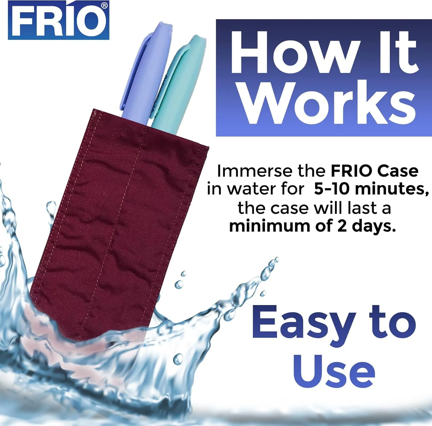 FRIO DUO Insulin Cooler Wallet - Keep Medication Cool for 45  Hours Insulin Bag - Perfect for Travel and Everyday Use