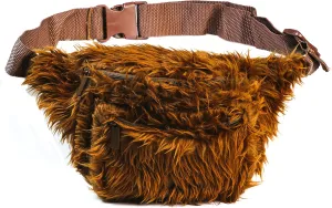 Funny Guy Mugs Grizzly Bear Fur Fanny Pack