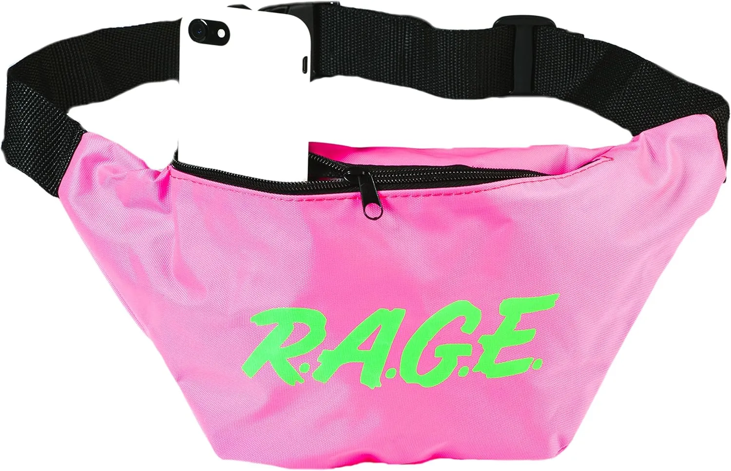 Funny Guy Mugs RAGE Fanny Pack, Neon Pink