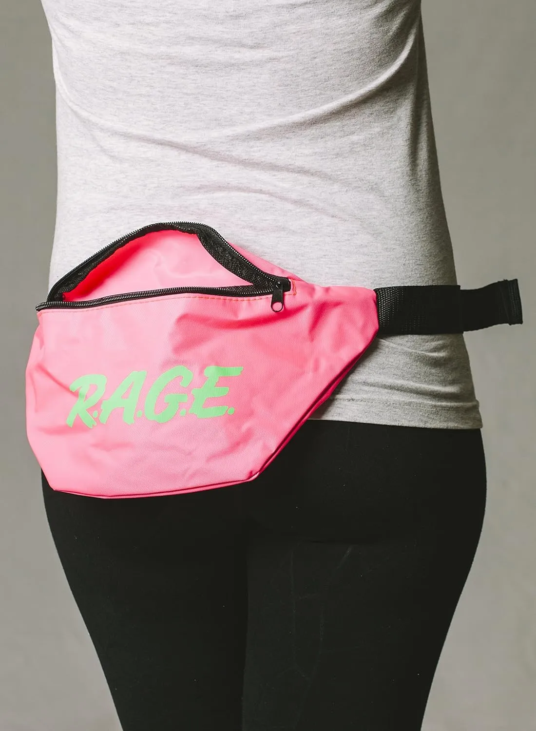Funny Guy Mugs RAGE Fanny Pack, Neon Pink
