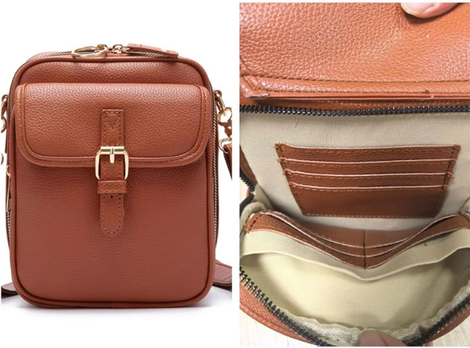 GDSAFS Forcipower Crossbody Bag, Collaboraten1 Crossbody Leather Bag, Urvashi Crossbody Leather Bags for Women, Anti-Theft