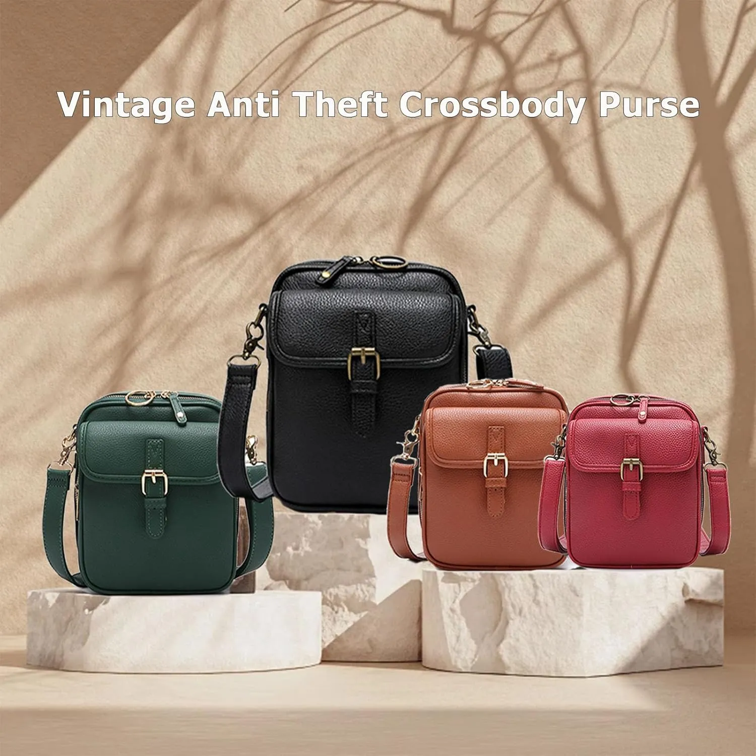 GDSAFS Forcipower Crossbody Bag, Collaboraten1 Crossbody Leather Bag, Urvashi Crossbody Leather Bags for Women, Anti-Theft