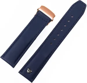 Genuine Leather Watch Strap 20mm 22mm，For MAURICE LACROIX Watchband Folding Buckle Leisure Business Cow Leather Bracelet
