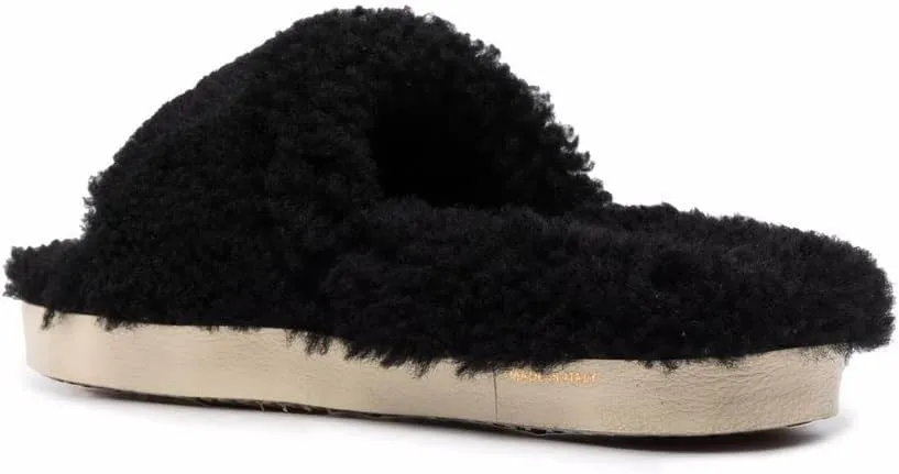 Golden Goose Women's Poolstar Shearling Sandals