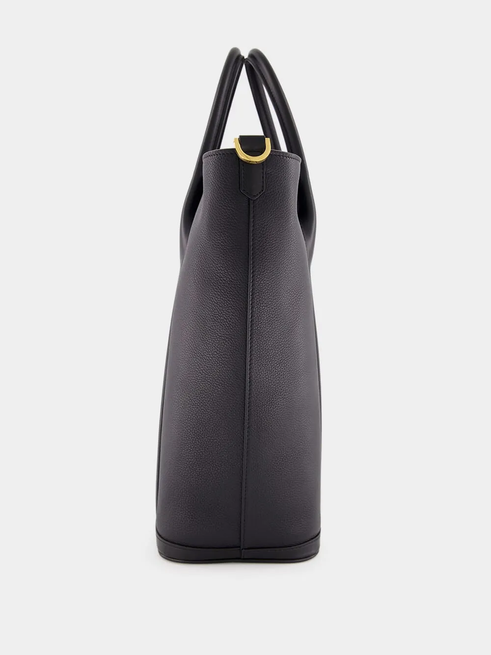 Grain Leather Shopper Bag