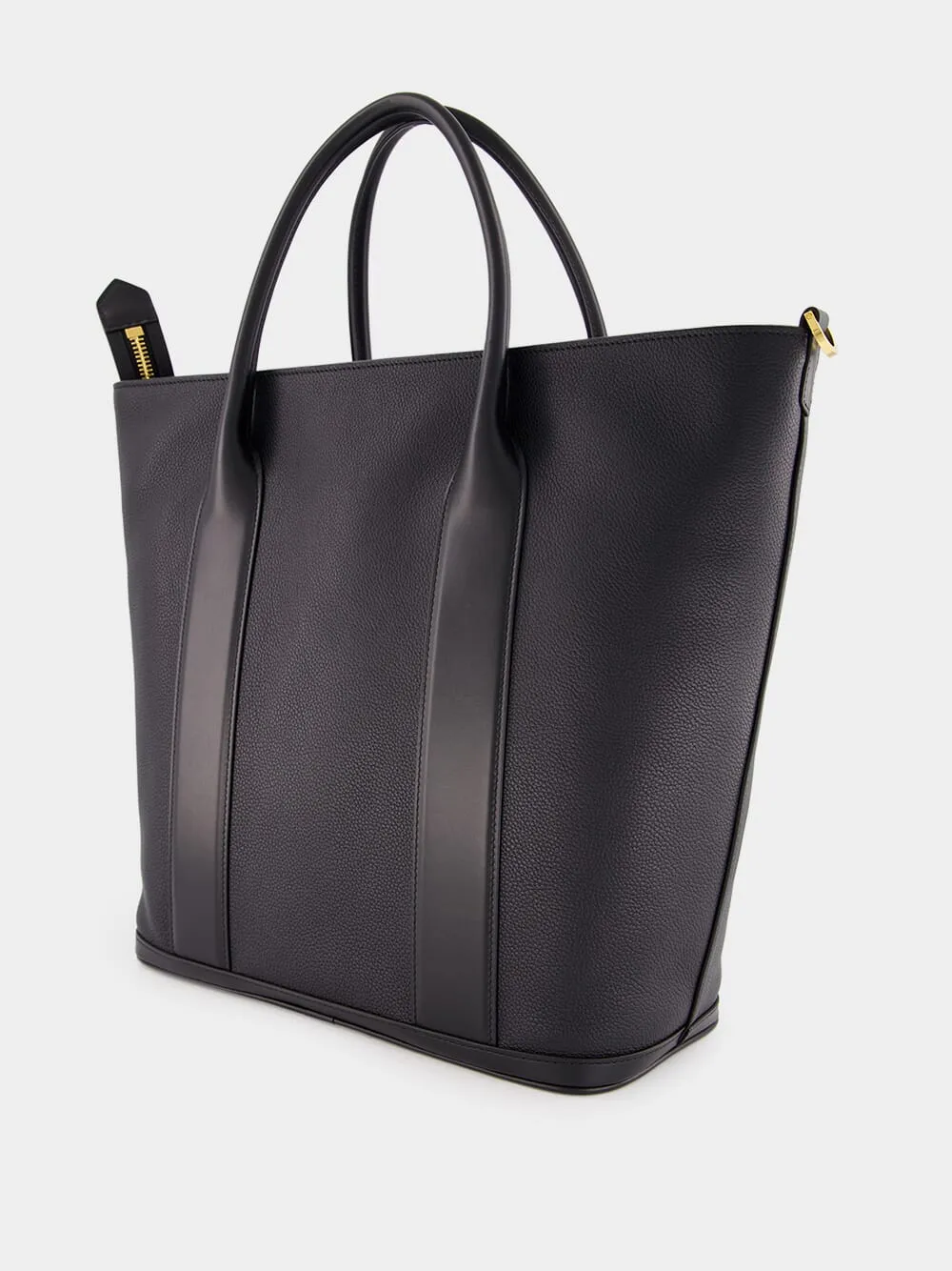 Grain Leather Shopper Bag