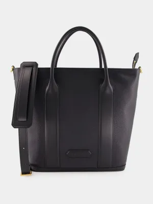 Grain Leather Shopper Bag