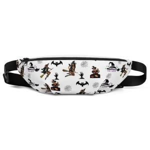 Halloween Fanny Pack,Halloween All Over Print Fanny Pack/ That Witch