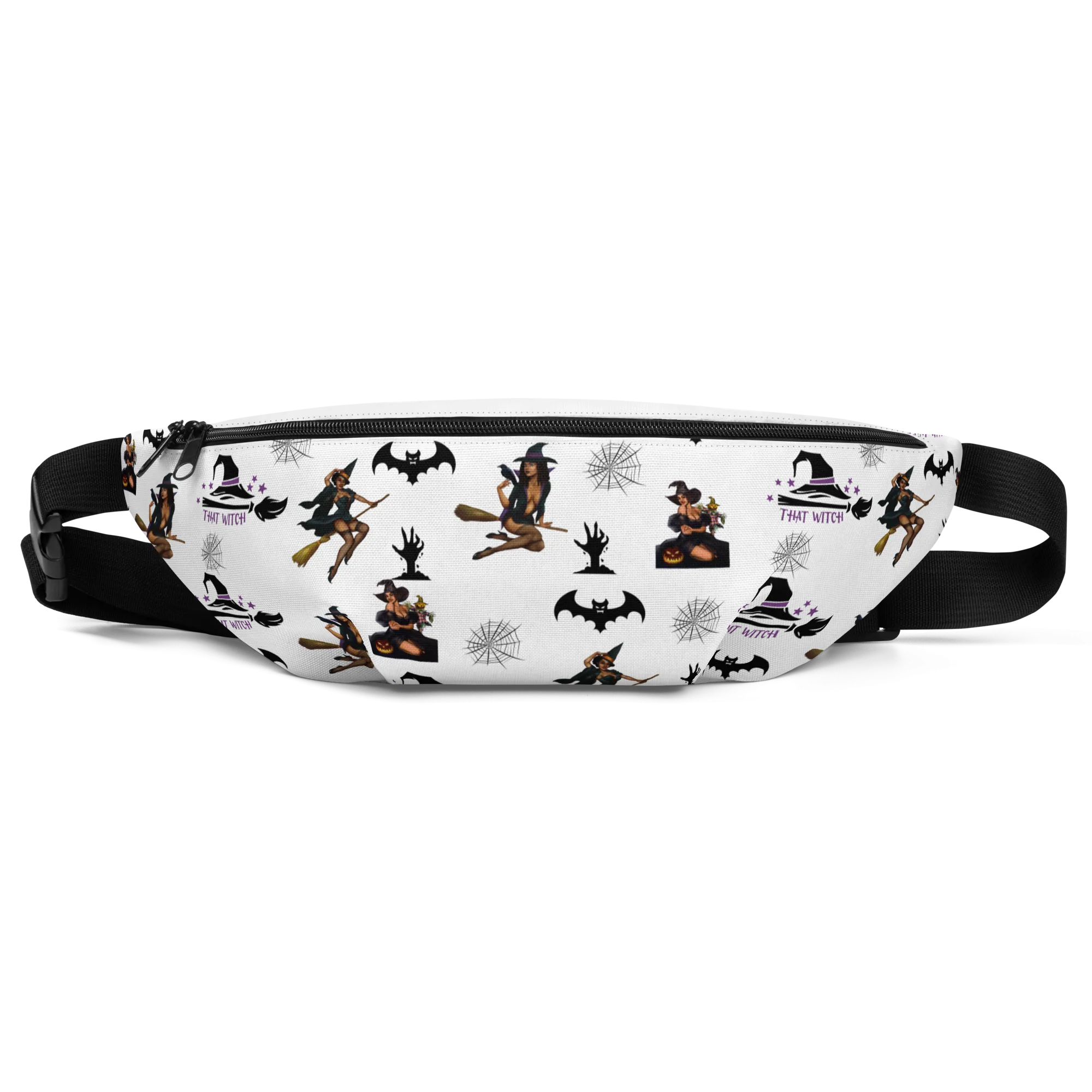 Halloween Fanny Pack,Halloween All Over Print Fanny Pack/ That Witch