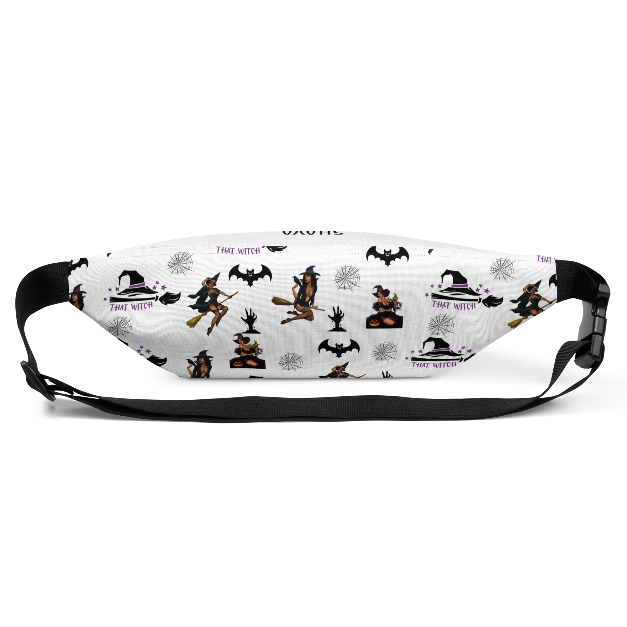 Halloween Fanny Pack,Halloween All Over Print Fanny Pack/ That Witch