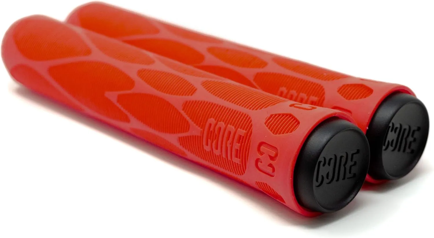 Handlebar Grips for Bikes & Stunt Scooters Cycling Mountain Bike Super Soft Non Slip Longneck Grips Bar Ends Included Fits All Stunt Scooters and BMX Bikes
