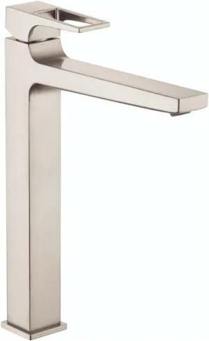 hansgrohe Metropol Modern Low Flow Water Saving 1-Handle 1 13-inch Tall Bathroom Sink Faucet in Brushed Nickel, 74513821