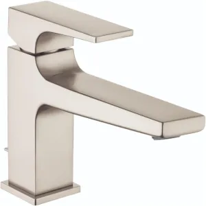 hansgrohe Metropol Modern Low Flow Water Saving 1-Handle 1 6-inch Tall Bathroom Sink Faucet in Brushed Nickel, 32505821