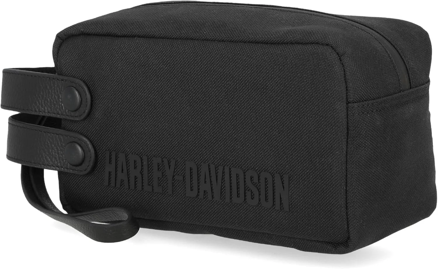 Harley-Davidson Modular Traveling Polyester Toiletry Kit Case - Matte Black