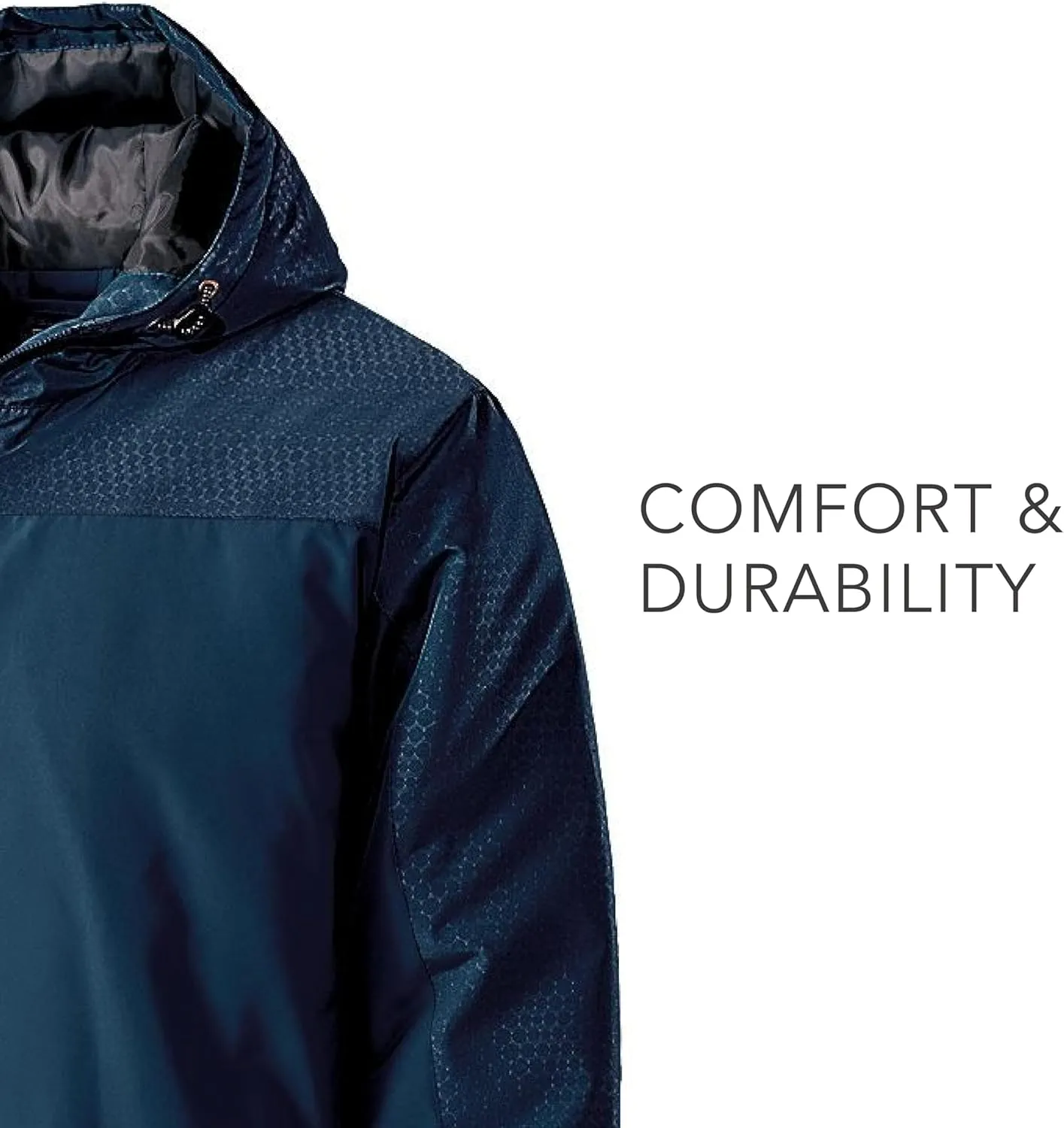 Holloway Bionic Hooded Jacket - Men’s All-weather Athletic Gear Crafted for Athletes and Teams