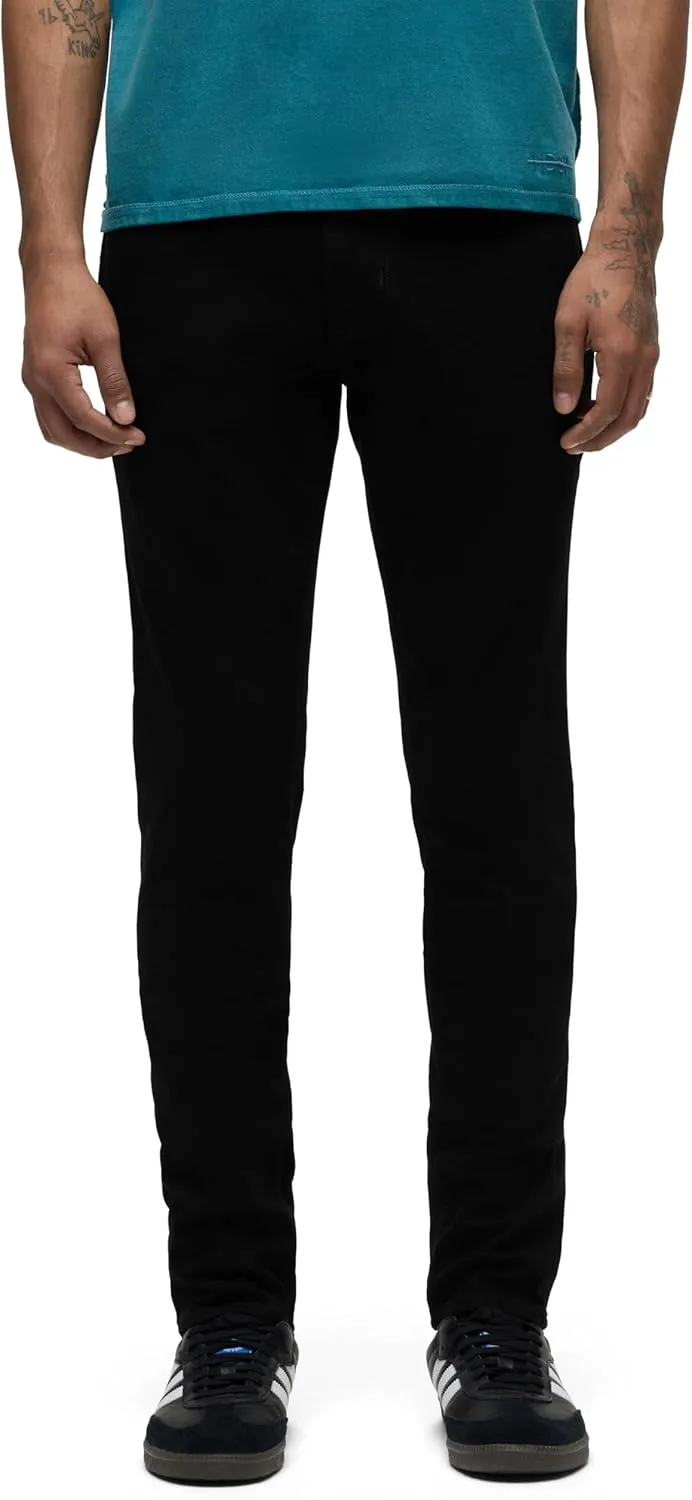 HUDSON Men's Blake Slim Straight Leg Jean, Raven, 31W x 32L