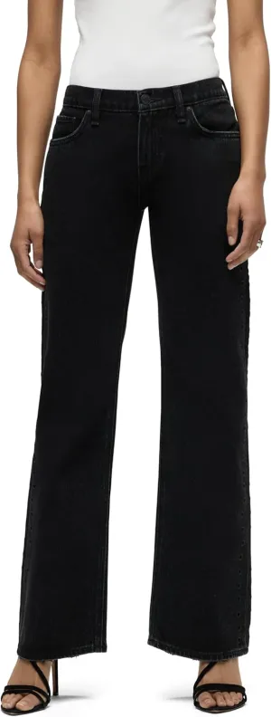 HUDSON Women's Kelli Low Rise Loose Fit Straight Leg Jean