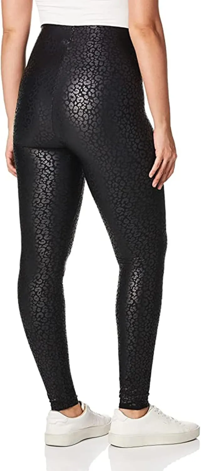 HUE Women's Sleek Effect High Waist Leggings