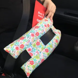 Hysterectomy Pillow Abdominal Post Surgery Pillows with Pocket Comfort for Ice Heat Packs Tummy Tuck Belly Incision Recovery Seatbelt Gifts Women Patients (Camellia)