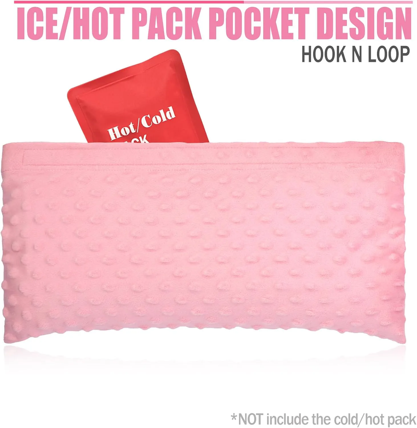 Hysterectomy Seatbelt Pillow Hysterectomy Recovery Must Haves Post Surgery Abdominal Pillows with Ice/Hot Pocket for Tummy Tuck C-Section Recovery Gifts Minky Dot Coral