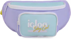 Igloo Retro Fanny Packs Cooler, Insulated Crossbody Bag, Fashion Waist Packs, Adjustable & Lightweight Travel Hip Pack