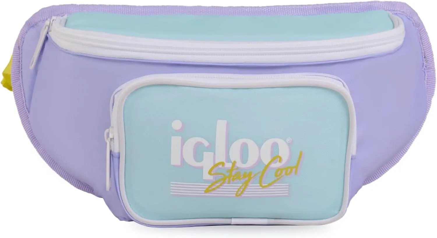 Igloo Retro Fanny Packs Cooler, Insulated Crossbody Bag, Fashion Waist Packs, Adjustable & Lightweight Travel Hip Pack